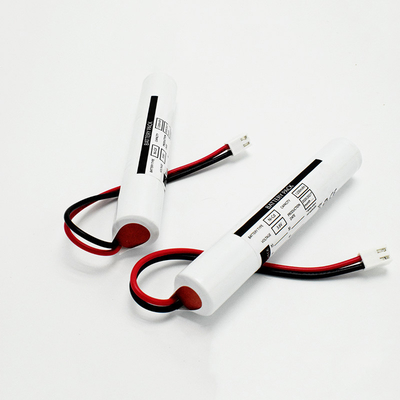 CB gecertificeerde LED noodverlichting Ni Cd batterijpakket 3.6 Volt SC1200mah