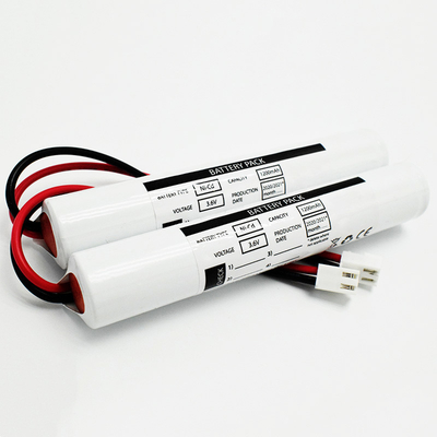 CB gecertificeerde LED noodverlichting Ni Cd batterijpakket 3.6 Volt SC1200mah