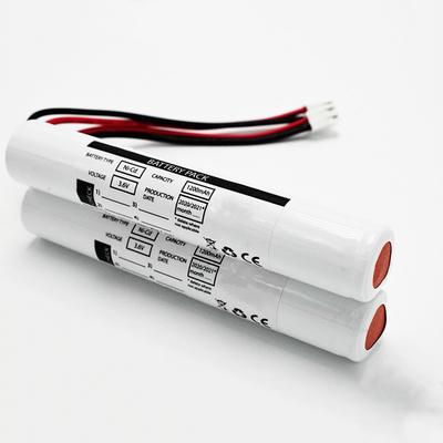 CB gecertificeerde LED noodverlichting Ni Cd batterijpakket 3.6 Volt SC1200mah