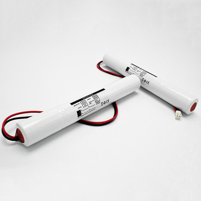 Ni-Cd batterij D4000mAh 4.8V 19.2Wh Noodverlichting Batterij Type Stick