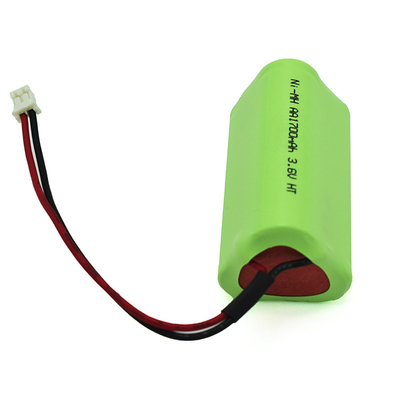 OEM PVC 3.6V Ni-Mh AA1700mAh High Temperature oplaadbare batterij