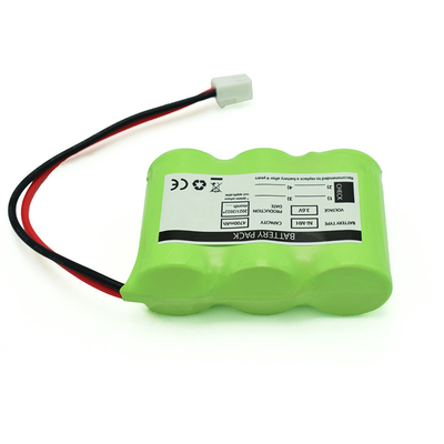 3S1P Side By Side Type 3.6V Ni-Mh C4700mAh Hoge temperatuur oplaadbare batterij OEM PVC