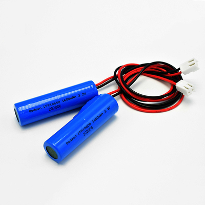 Single Type IFR 18650*1 Cell met PCM 1.6Ah 3.2V LiFePO4 cilindrische batterijen