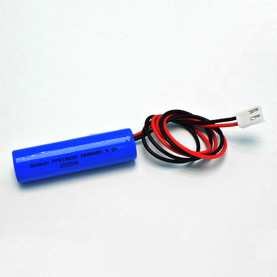 Single Type IFR 18650*1 Cell met PCM 1.6Ah 3.2V LiFePO4 cilindrische batterijen