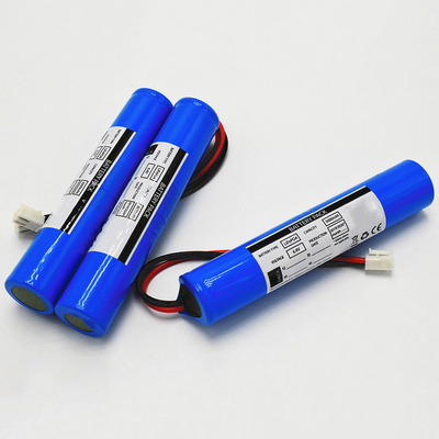 19.2Wh Stick Type IFR 26650*2 Cellen 3Ah 6.4V LiFePO4 Batterijen Noodverlichting Batterij