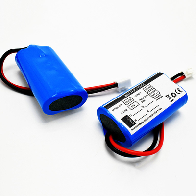 OEM 9.6Wh LiFePO4 18650*2 Cellen 1.5Ah 6.4V kwaliteitsbatterijen