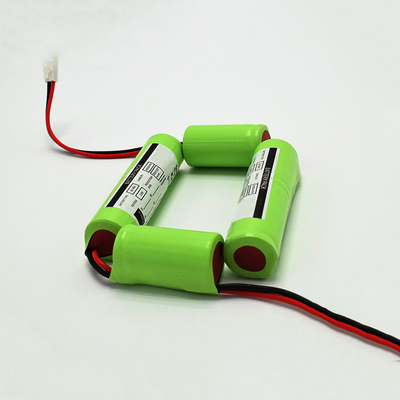 0.1C navulbaar 3,6 V-de Batterijpak C4000mAh van Ni MH 500 Keer Cyclus
