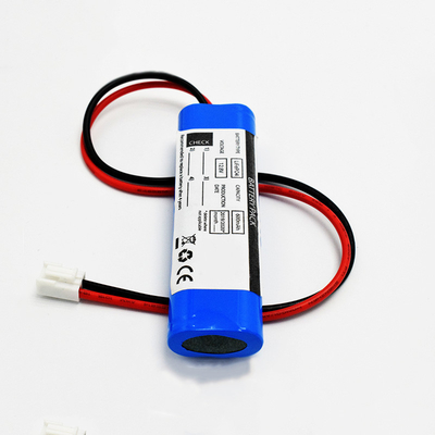Noodverlichting12v LiFePO4 Batterij 12,8 de Gerstdocument van V 600mAh