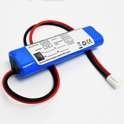 Noodverlichting12v LiFePO4 Batterij 12,8 de Gerstdocument van V 600mAh