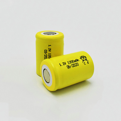 1200mAh nikkel-cadmium Batterijcel 1,2 V voor Noodverlichting