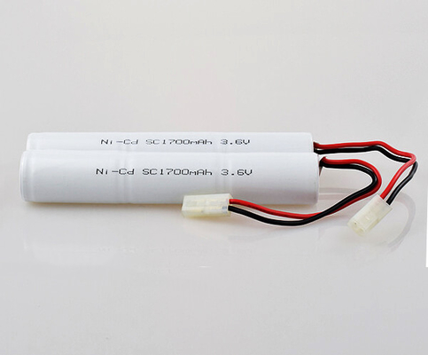 Pak 3,6 van de NiCd0.1c Navulbaar Batterij Licht de Celgewicht van V SC1700mAh