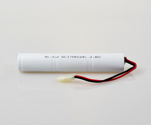 Pak 3,6 van de NiCd0.1c Navulbaar Batterij Licht de Celgewicht van V SC1700mAh