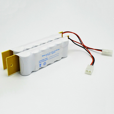 De Nooduitgang Lichte Batterijen NiCd Navulbare 1800mAh 7.2V van de tekenraad