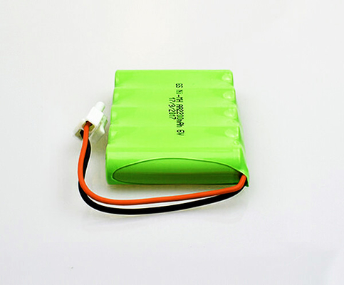 Navulbare aa-Nooduitgang Lichte Batterijen NiMH 2200mAh 6.0V