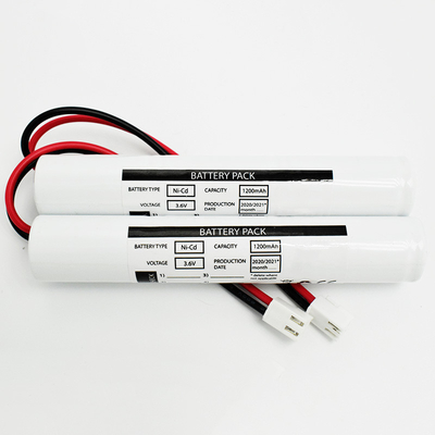 NiCd Sc1200mah Stoktype van de 3,6 Voltbatterij voor Noodverlichting
