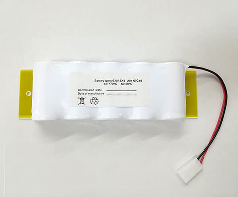 Naast elkaar 6,0 V-CD van Ni van het Batterijpak D4000mAh met Backplane