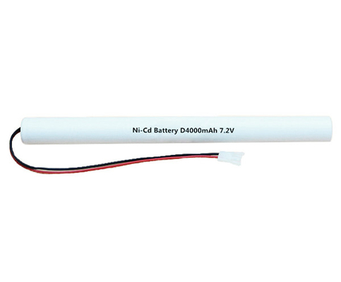 De Nooduitgang Lichte Batterijen 7,2 V D4000mAh van Rechargablenicd
