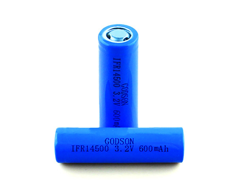 CC cv die de Batterij IFR14500 Regarchable 3,2 van 12V LiFePO4 Single Cell van V laden 600mAh