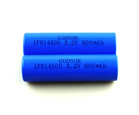 CC cv die de Batterij IFR14500 Regarchable 3,2 van 12V LiFePO4 Single Cell van V laden 600mAh
