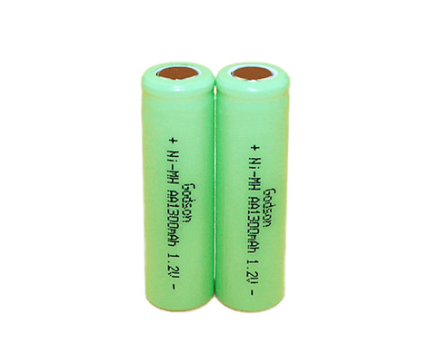 van het de Nooduitgangteken van 1.2V 0.1C de Batterij van de Batterijaa 1300mAh Ni MH