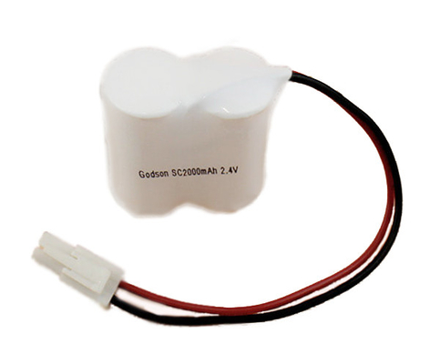 Navulbare de Batterij2000mah 2.4V Nikkel-cadmium Cel van CD van Noodsituatie Lichte Ni