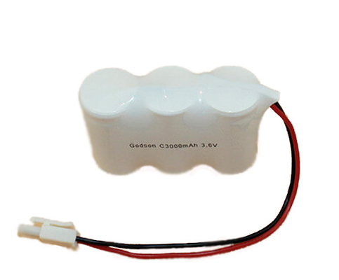 De navulbare 3,6 NiCd-Nikkel-cadmium Batterijen C3000mAh van het Batterijpak