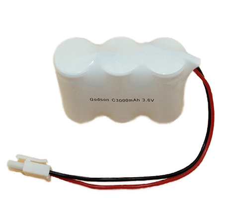 De navulbare 3,6 NiCd-Nikkel-cadmium Batterijen C3000mAh van het Batterijpak