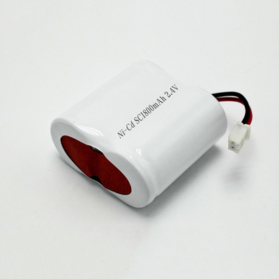 SC1800mah de Batterijpak van CD van Noodsituatie Licht Ni 2,4 Voltsbatterijen