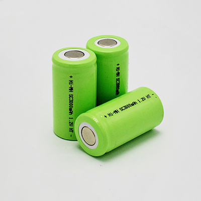 3,6 V-HT van de de Batterijnoodverlichting SC3000mAh 1.2V van Ni MH Cel op hoge temperatuur