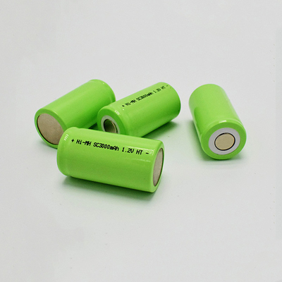 3,6 V-HT van de de Batterijnoodverlichting SC3000mAh 1.2V van Ni MH Cel op hoge temperatuur