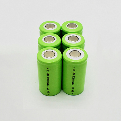 3,6 V-HT van de de Batterijnoodverlichting SC3000mAh 1.2V van Ni MH Cel op hoge temperatuur