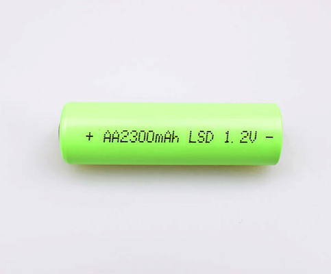 3,6 V-Batterijcel de op hoge temperatuur aa 2300mAh 1.2V van Ni MH voor Noodverlichting