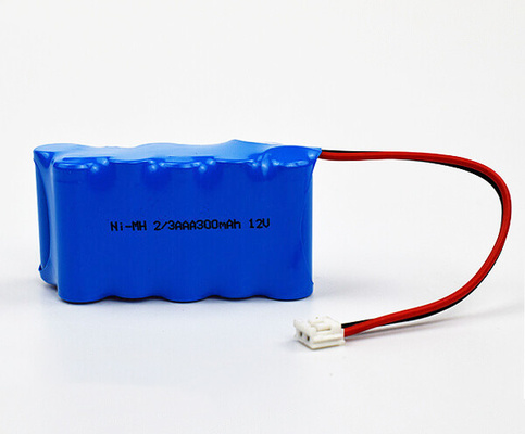 Hoogtemperatuur nooduitgangstekensbatterij Ni-MH 2/3AAA 300mAh 12V