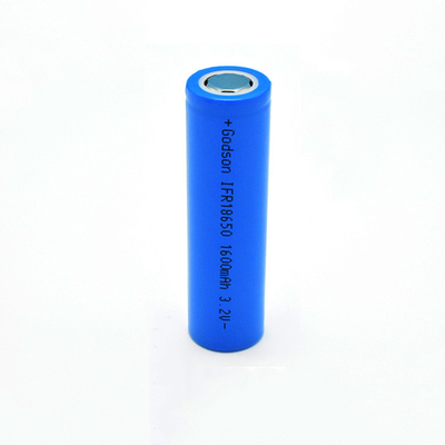 Veilige OEM 12V LiFePO4 Batterij 0.1C IFR 18650 3,2 V 3C 1600mA