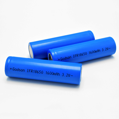 Veilige OEM 12V LiFePO4 Batterij 0.1C IFR 18650 3,2 V 3C 1600mA