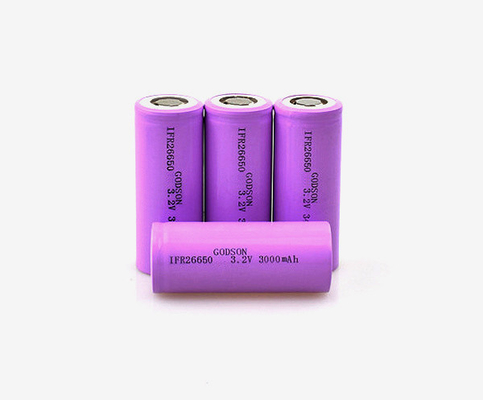 LiFePO4 Batterij 3.2V 3000mAh IFR26650 van het Noodsituatie de Lichte Lithium