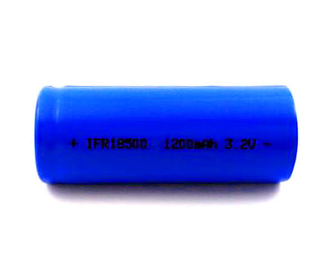 De cilindrische LiFePO4-Cellen gaan Licht Batterijpak 18500 3.2V 1200mAh weg