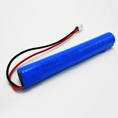 Navulbare de Batterijvervanging 6.4V 1600mAh LiFePO4 van het Uitgangsteken