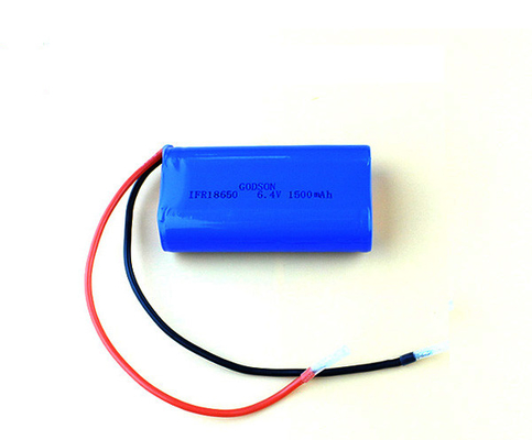 LiFePO4 Batterij van het de Cyclusleven van Nooduitgang de Lichte Batterijen 1500mAH 6,4 V