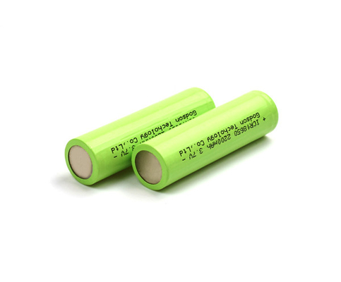 2200mAh het navulbare Ion van het de Batterijenicr18650 3.7V Lithium van het Lithiumijzer