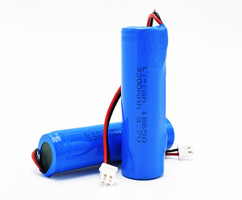 3200 MAh Emergency Light Lithium Battery het Jasje van pvc ICR18650 3.70V