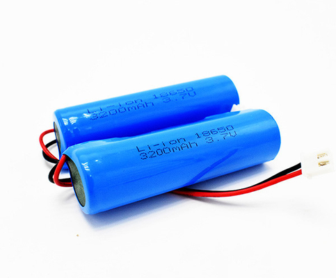 3200 MAh Emergency Light Lithium Battery het Jasje van pvc ICR18650 3.70V