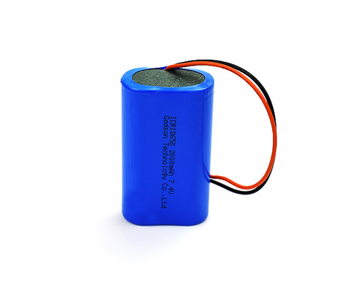 Milieuvriendelijk 7,4 van het de Batterijlithium van V 2000mah Navulbaar het Ijzerpak