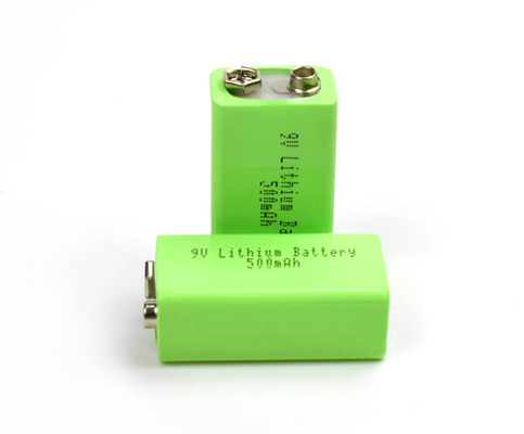 Van het de Noodsituatie de Lichte Lithium van het lithiumijzer Batterij 500mAh 9V met USB