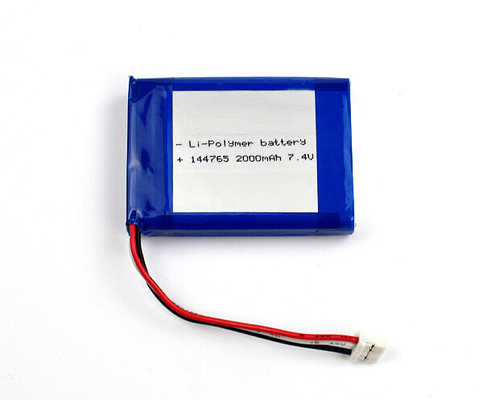 Batterij 144765 2000mAh 7.4V van het lithiumpolymeer voor Noodverlichting