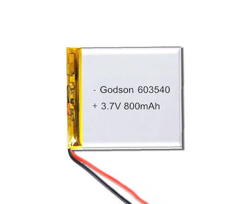 603540 Lithiumpolymeer 3,7 het lithiumbatterij 16g van v 800mAh met Stabiele Prestaties