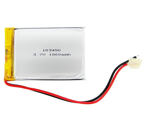 103450 de Cel van Lithiumion battery emergency light 1800mAh 3.7V Lipo
