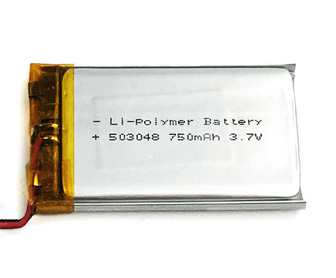 De Batterij3.7v Lipo Batterijen van het lithiumpolymeer 750mAh met Stabiele Prestaties