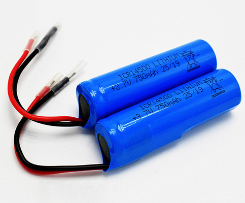 het Lithiumbatterij van 750mAh 3.7V ICR14500 Geurloos met pvc-Jasje