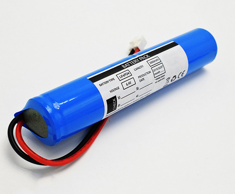 Lifepo4 de Lichte Batterijen 18650 6.4V 3000mAh van de Lithiumnooduitgang